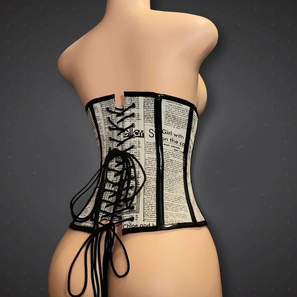 Premium Vintage Mid-2000s Steel Boned Underbust Corset (Size 30)
 Waist Training main image 13